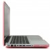 Macbook Pro 15" (Model : A1286 ) - 2 in 1 Clear Matte Soft-Touch Plastic Hard Case Cover and Silicone Keyboard Cover - Pink